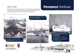 Penzance Interpretation Boards - Albert Pier
