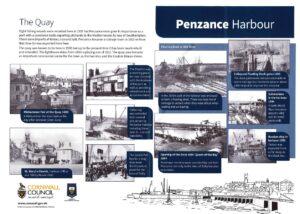 Penzance Interpretation Boards - The Quay