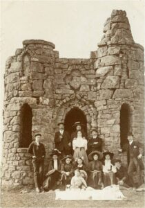 Roger’s Tower at Castle-an-Dinas, Ludgvan, built around the same time and thought to be similar to the one on the Beacon.
