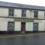 Raiway Inn Sign- Uncovered Dec. 2020