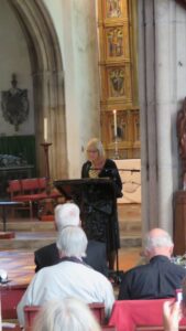 Prayer Book Rebellion Service St Petroc's Church, Bodmin 2019
Stephanie Thomas President of Bodmin Kernow Goth.
