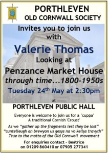 Porthleven OCS - Poster May 2022